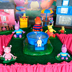 Decoração para festa infantil com tema Backyardigans