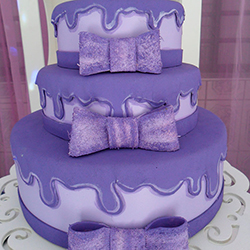 Decoração para festa infantil com tema Princesa Sofia