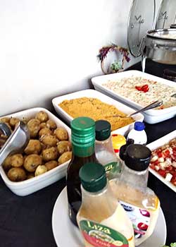 Serviço de Buffet Churrasco Padrão com estrutura completa em domicílio